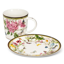 Load image into Gallery viewer, Butterfly Garden Cake Plate