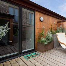 Load image into Gallery viewer, Row of Cats - Doormat