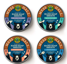 Load image into Gallery viewer, Mess Hall Hand Soap Sheets - Assorted