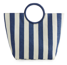 Load image into Gallery viewer, Shiraleah Mirage Tote - Navy