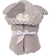 Load image into Gallery viewer, Puppy Hooded Bathtowel