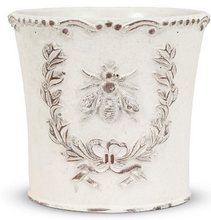 Load image into Gallery viewer, Bee in Crest Planter - Medium