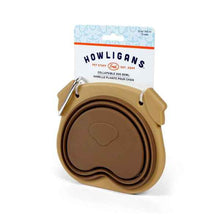 Load image into Gallery viewer, Howligans Collapsible Dog Bowl