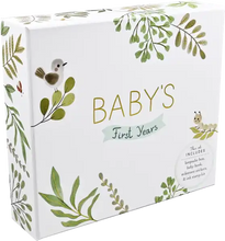 Load image into Gallery viewer, Baby's Book: 5 Year Memory Book with Keepsake Box