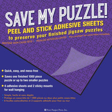 Load image into Gallery viewer, Save My Puzzle! Adhesive Puzzle Sheets
