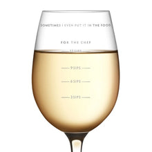 Load image into Gallery viewer, Sauced Wine Glass Measuring Cup