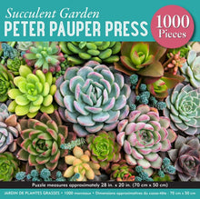 Load image into Gallery viewer, Succulent Garden - 1000 Piece Puzzle