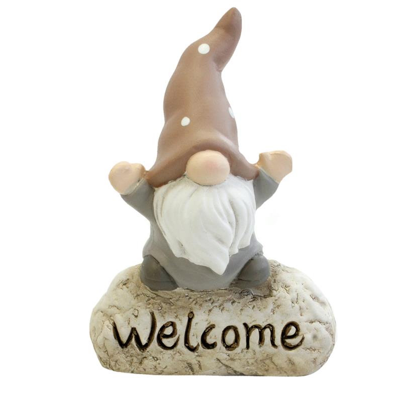Welcome Gnome Figurine