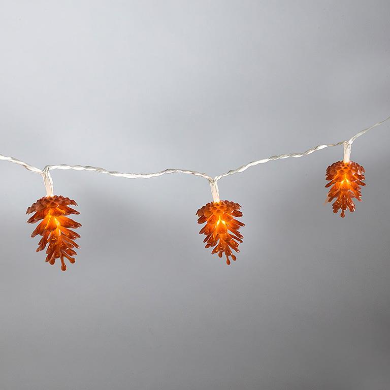 Pinecone Light String  72