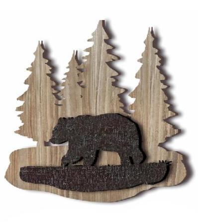 Northern Wall Decor - Bear