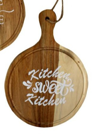 Cutting Board with Saying - Sweet Kitchen