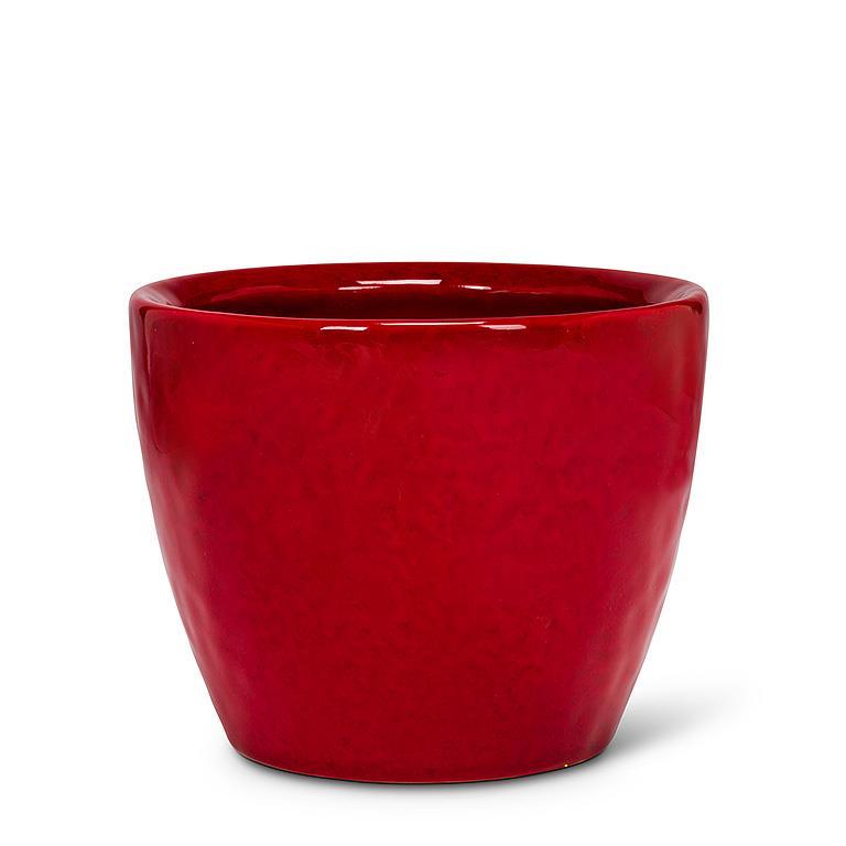 Round Planter Red 5.5