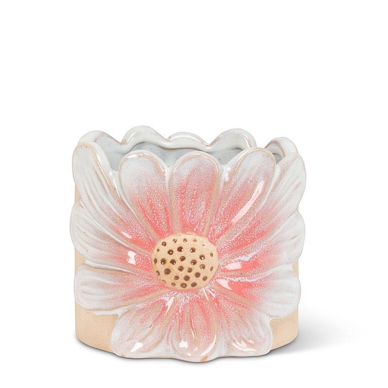 Pink Daisy Planter Small 4