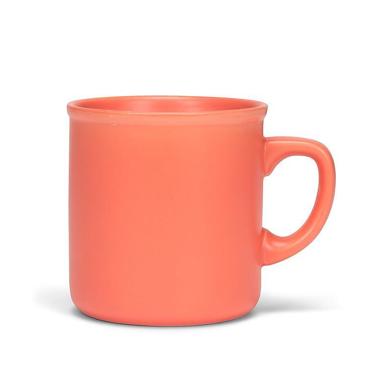 Matte Coral Coffee Mug