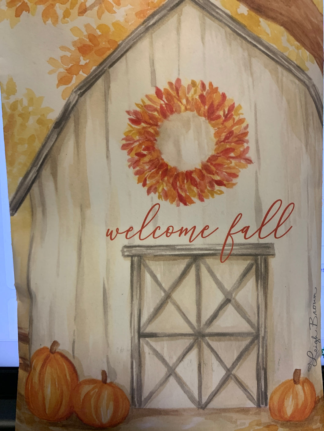 Welcome Fall Apple & Pumpkin Spice - Fragrance Sachet with Essential Oils