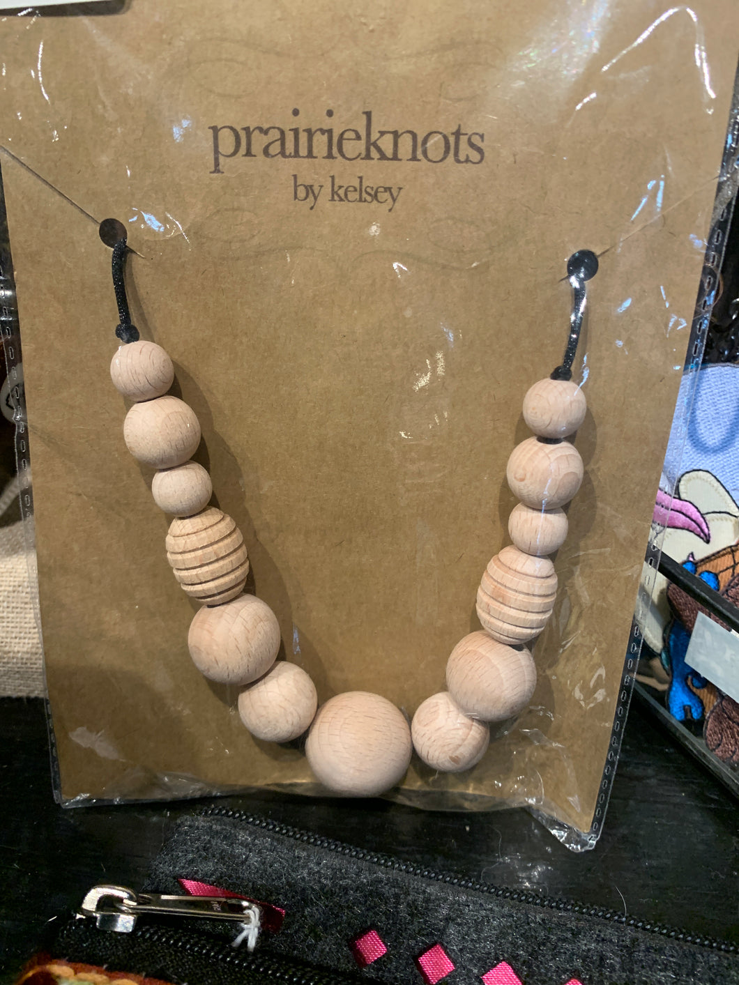 Prairie Knots - Beechwood Necklace