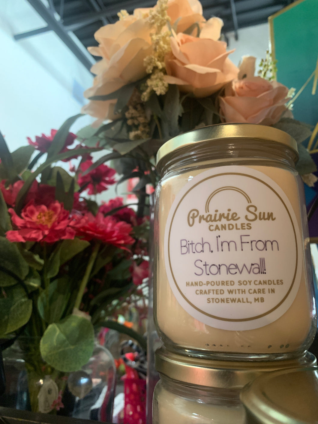 B**** I'm From Stonewall Soy Candle 13oz