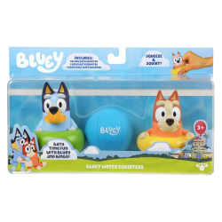 Bluey 3 pk Bath Time Squirter Toys