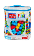 Mega Bloks First Builders Set - Blue