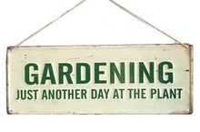 Load image into Gallery viewer, Day At The Plant - Metal Garden Wall Sign
