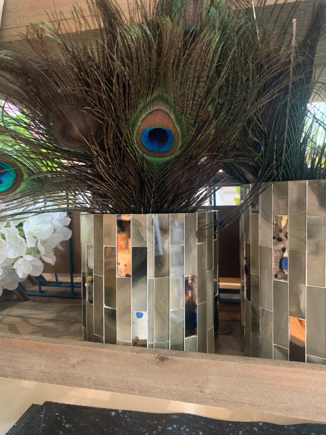 Peacock Feather Decor