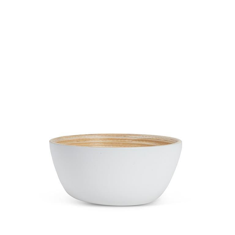 Bamboo Bowl - White 4