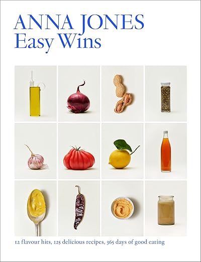 Easy Wins: The ultimate Sunday Times bestselling vegetarian cookbook – 12 flavour hits, 125 delicious recipes, 365 days of good eating by Anna Jones