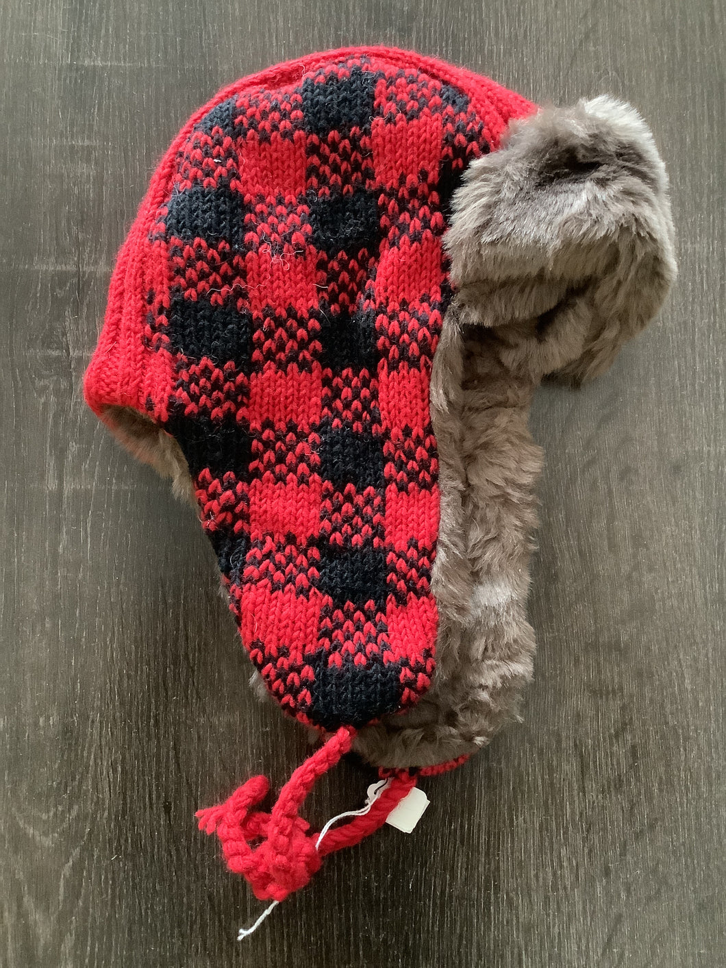 Fuzzy Knit Trappers Hat - Assorted