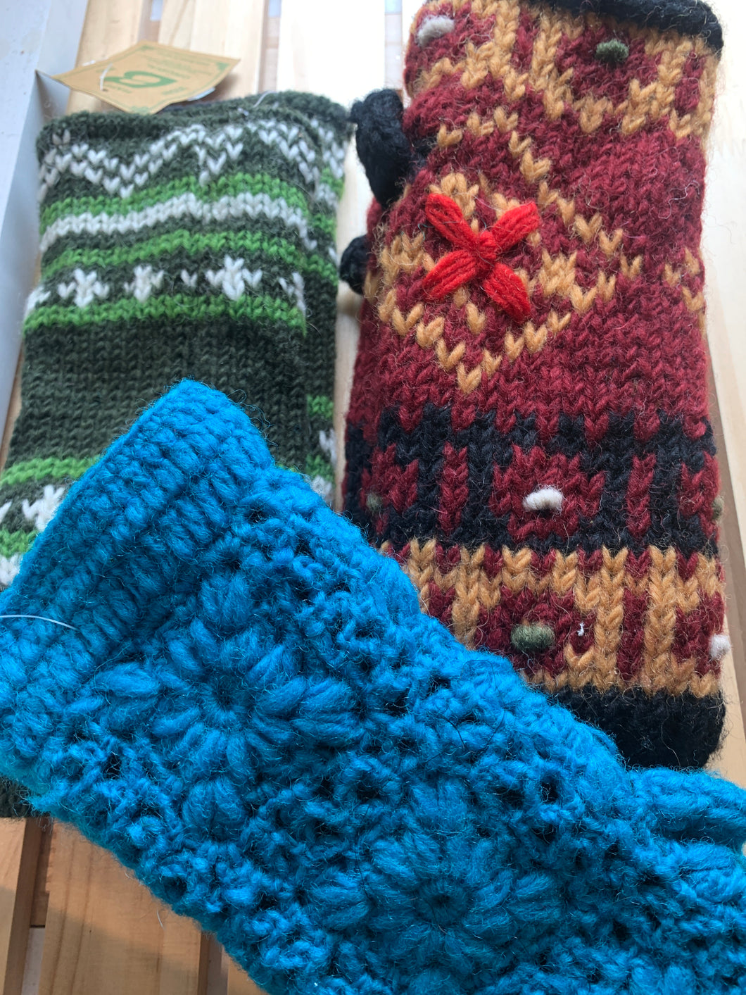 fingerless mitts