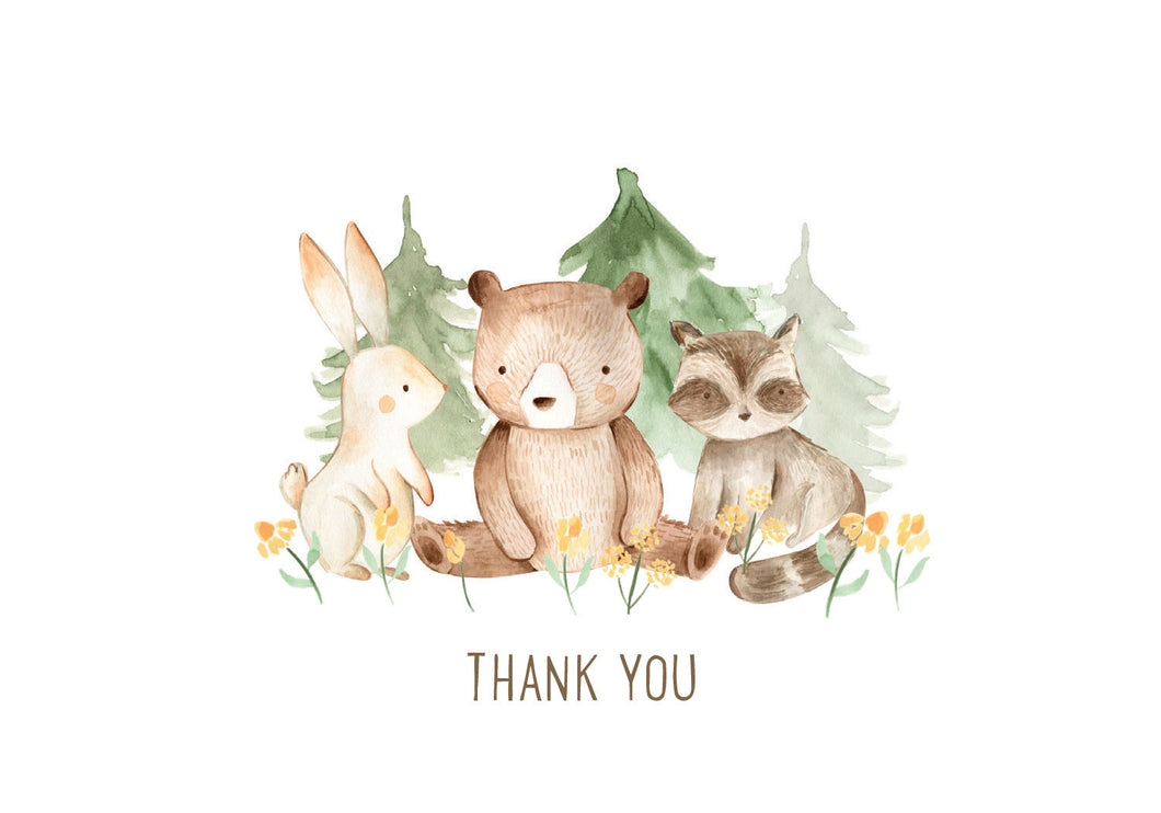 Thank You Baby Note Cards