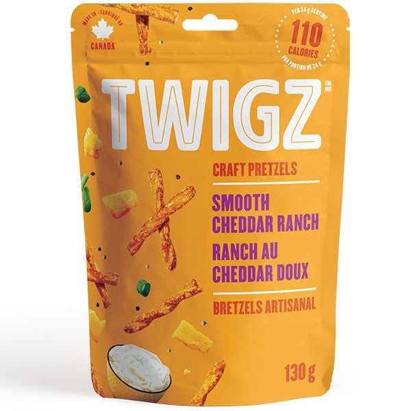 Twigz Smooth Cheddar Ranch Pretzels