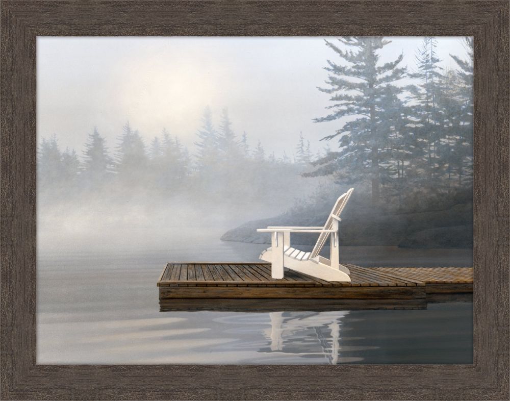 Morning Mist Framed Print 18x24