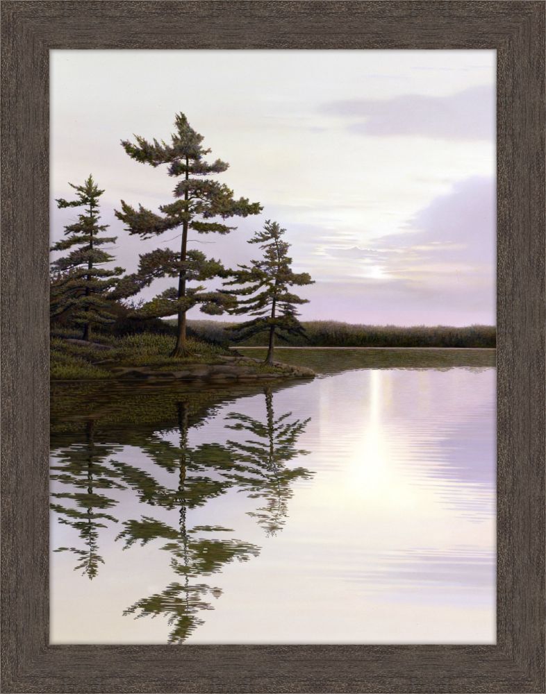 Evening Sunset Framed Print 18x24