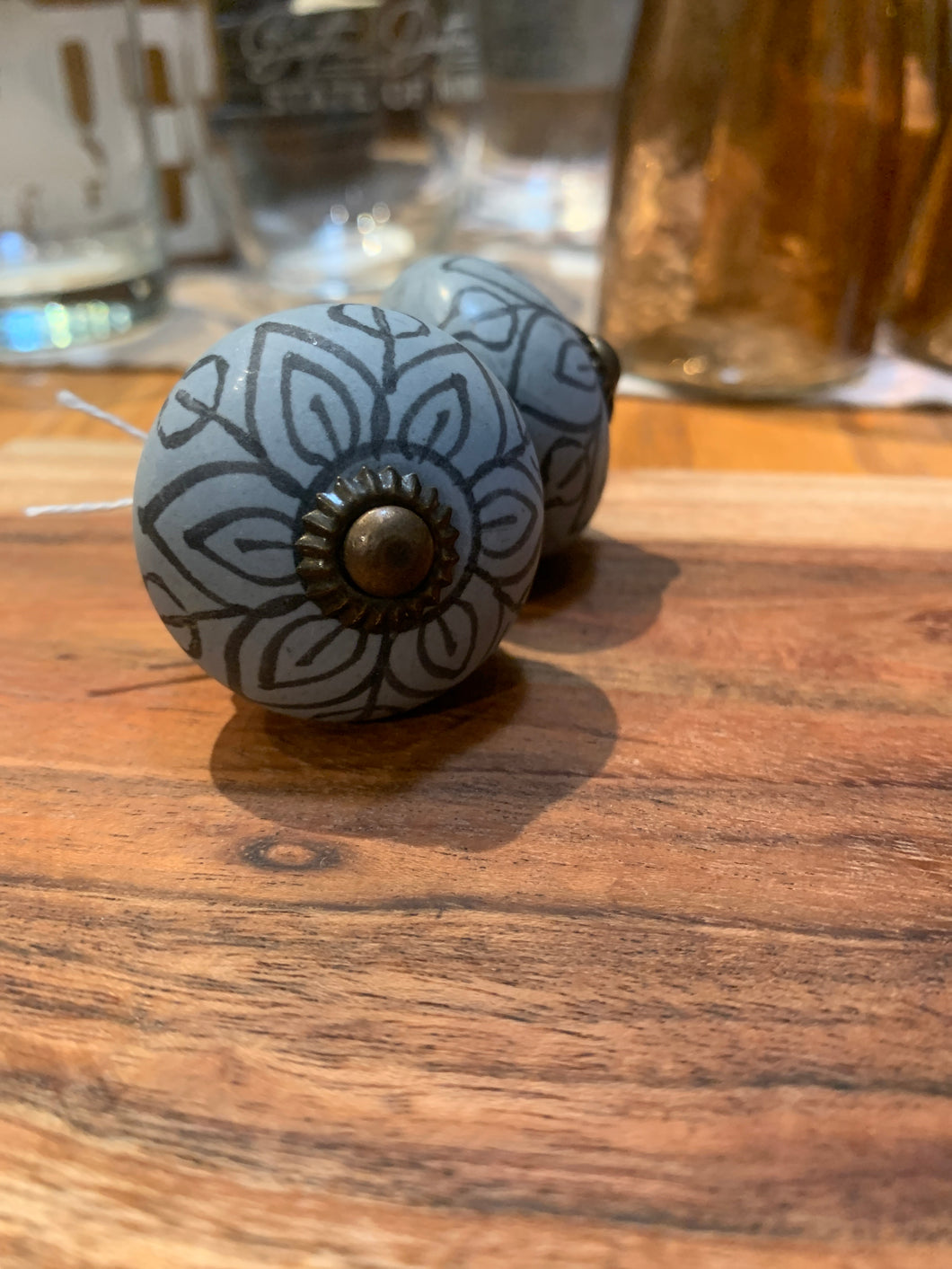 Flower door knob