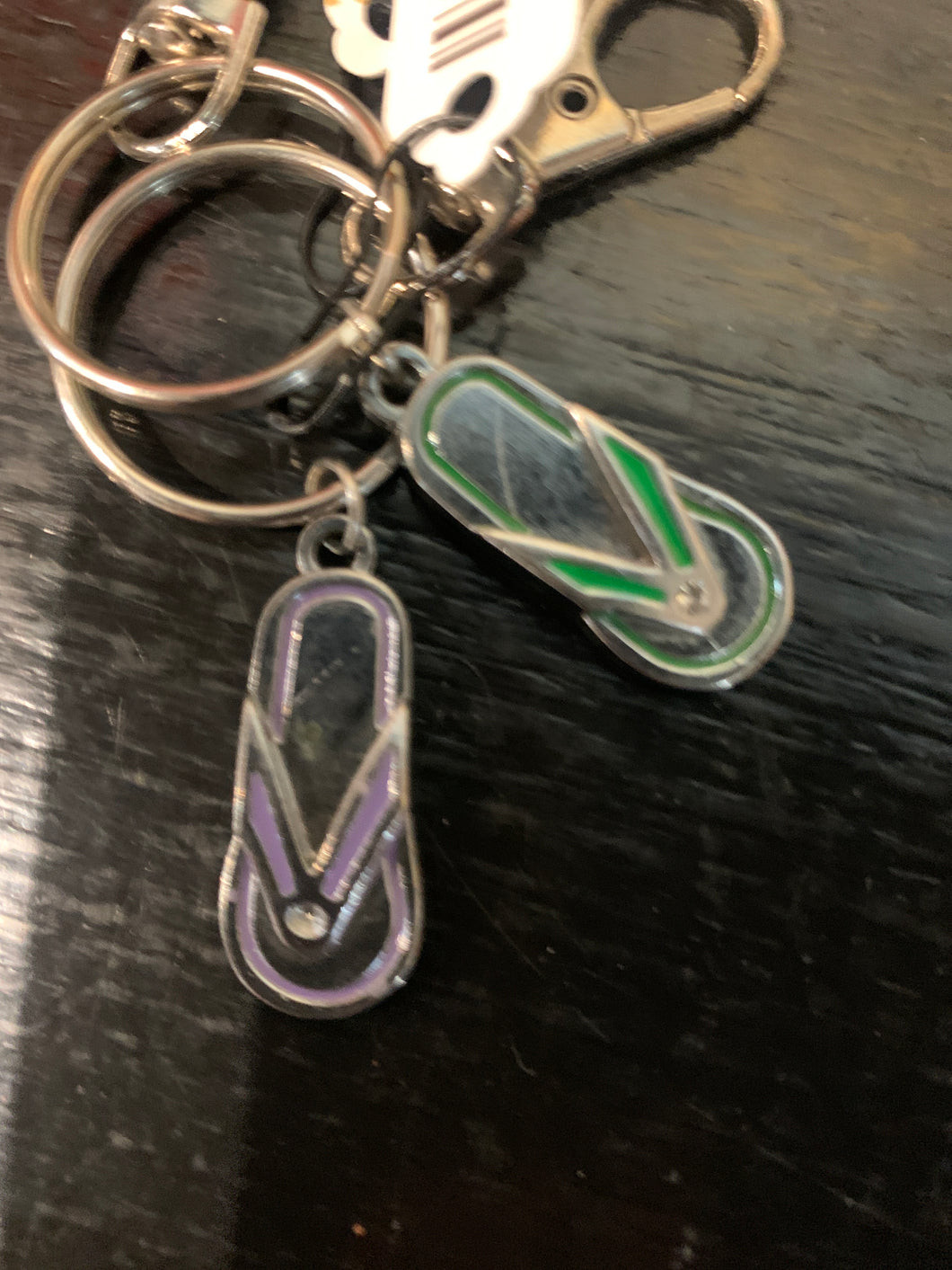 Local Handmade Keychain - Sandal Charm