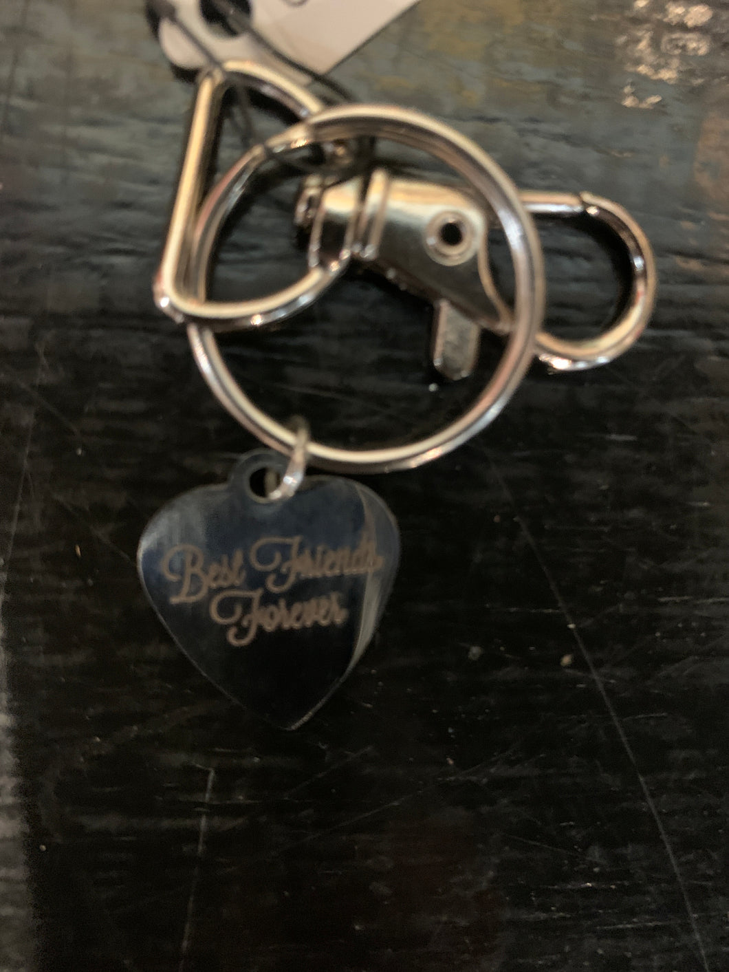 Best Friends Forever Charm Keychain - Local Handmade