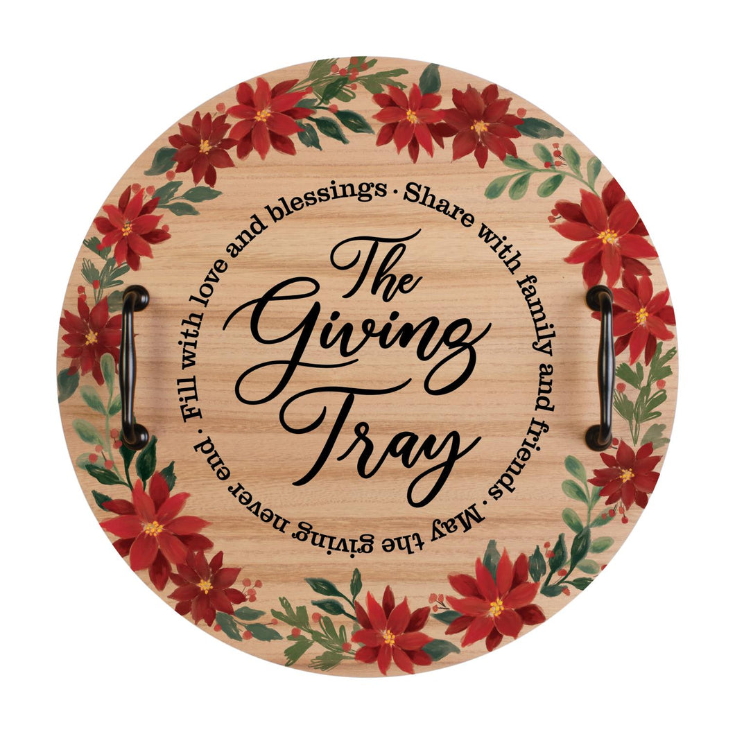 The Giving Tray XL Wooden Serving Tray with Handles