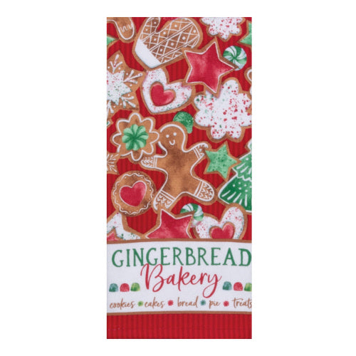 Gingerbread Bakery Tea Towel