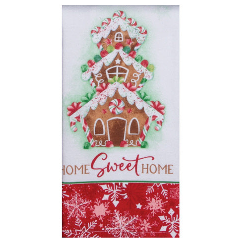 Holiday Home Sweet Home Dual Purpose Terry Tea Towel