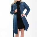 Load image into Gallery viewer, Dark Denim Shirt Style Dress M/L
