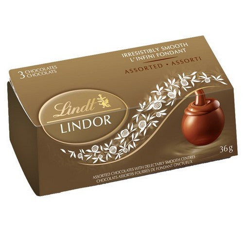 Lindt Lindor 3 pack Assorted Truffles