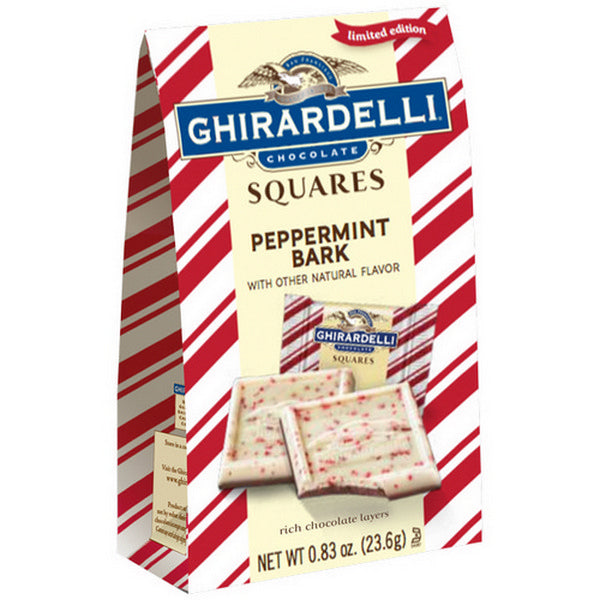 Ghirardelli Holiday Peppermint Squares Bag