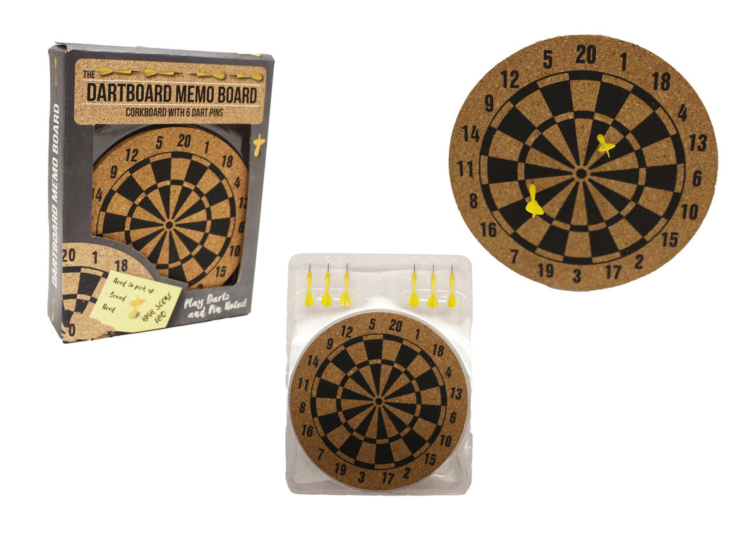 Cork Dartboard Memo Board