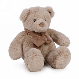 Brown Bear Plush with Heart