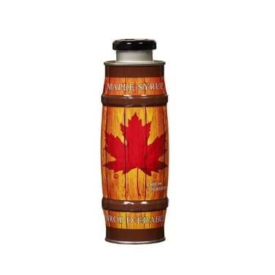 Canadian Amber Pure Maple Syrup in Mini Barrel 500ml