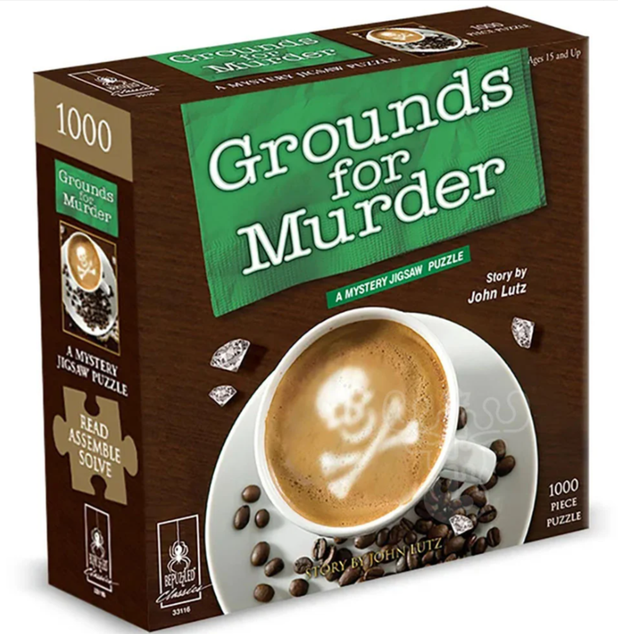 Grounds For Murder 1000 pc Mystery Puzzle