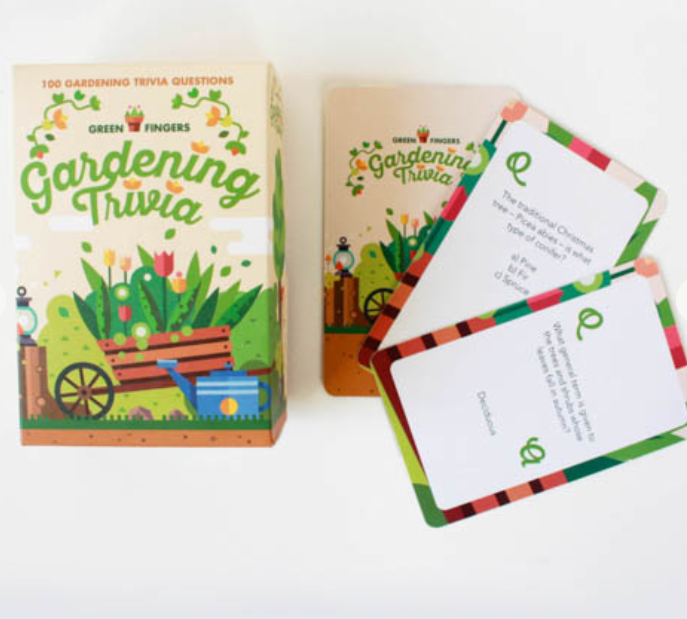 Gardening Trivia Card Pack