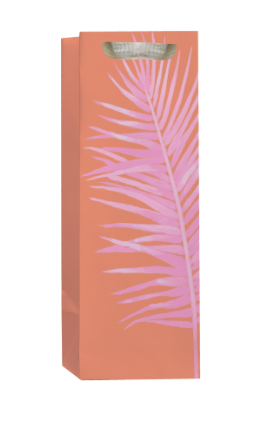 Jungle Queen Palm Bottle Gift Bag