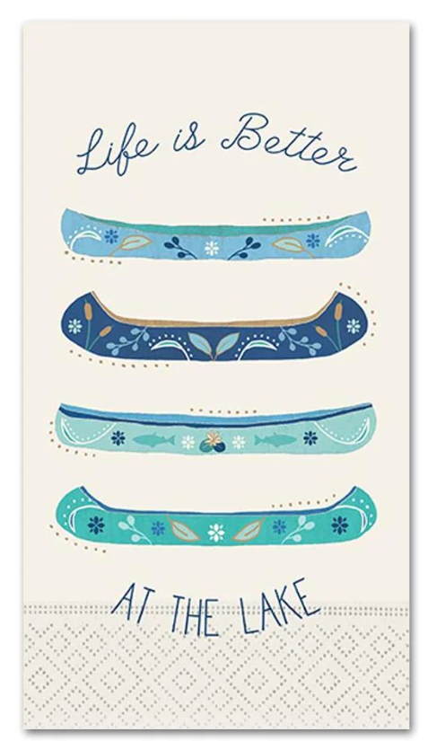 Happy Place Guest Towel Style Napkins