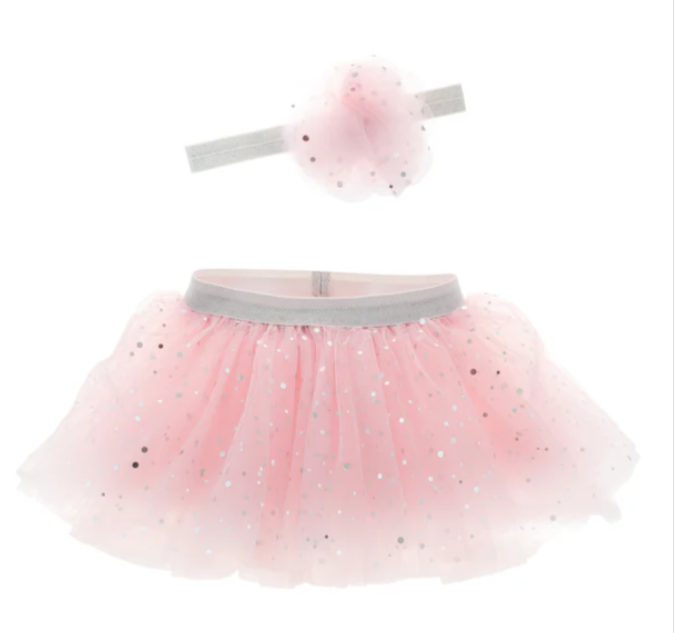 Rose Pink Head Band and Tutu Set